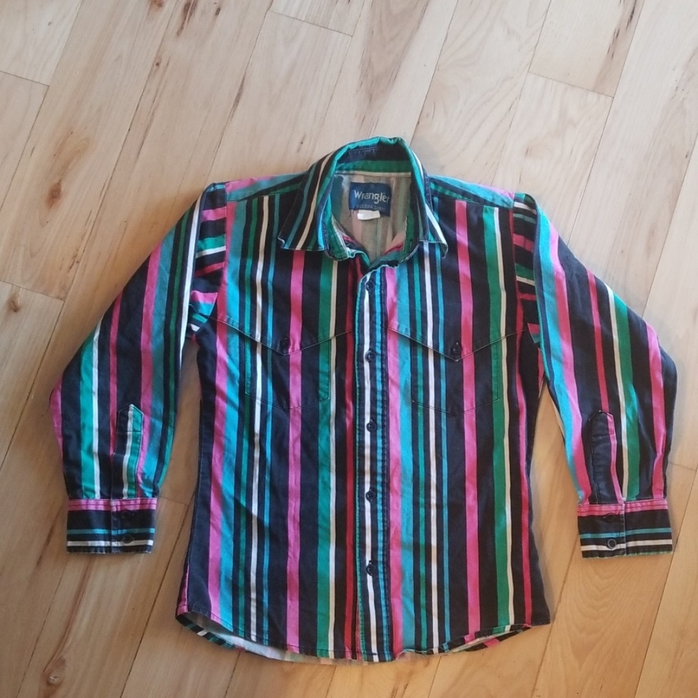 Western style button up shirt